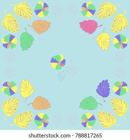 Floral pattern . Hand drawn.