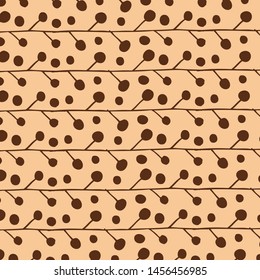 Floral Pattern hand-drawn design for background, carpet, wallpaper, clothing, wrapping, fabric, Vector illustration. Very beautiful, classic, vintage.
