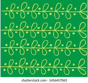 Floral Pattern hand-drawn design for background, carpet, wallpaper, clothing, wrapping, fabric, Vector illustration. Very beautiful, classic, vintage.