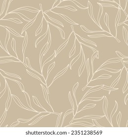 Floral pattern. Hand-made seamless pattern for textiles, fabrics, covers, wallpapers, prints and creative ideas