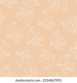 Patrón floral. Patrón transparente manual para textiles, tejidos, cubiertas, papel tapizado, impresiones e ideas creativas