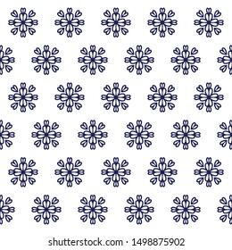 floral pattern with handrawing style