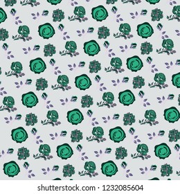 Floral Pattern Illustration Design