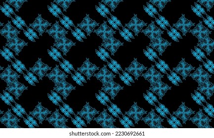 floral pattern image with dark color basic background