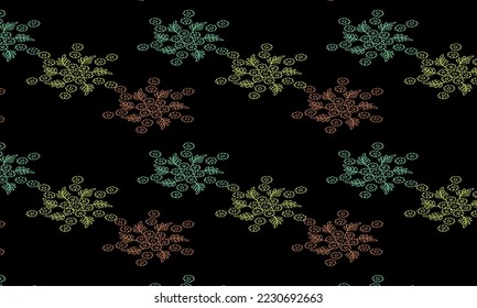 imagen de patrón floral con color oscuro fondo básico