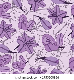 A floral pattern inspired by a blooming flower. This pattern is perfect for printing on fabrics, wallpapers, home decor and much more.