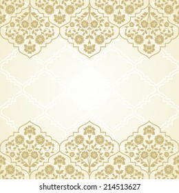 Floral pattern for invitation or greeting card.