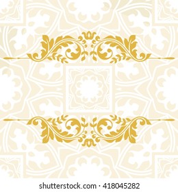 Floral pattern for invitation or greeting card.