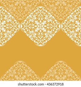 Floral pattern for invitation or greeting card.