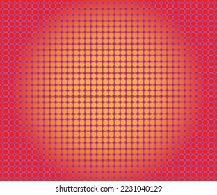 The floral pattern is lined up and has the color of the background. It consists of a red flower color and a red and gold sparkle background.