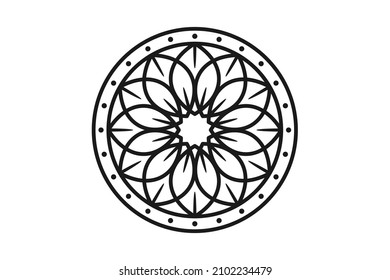 Floral Pattern Logo design inspiration
