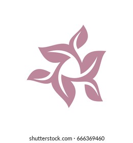 Floral Pattern Logo Vector Stock Vector (Royalty Free) 666369460 ...