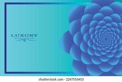 Blumenmuster, luxuriöser, Premium-Hintergrund, floraler Hintergrund für Einladungskarte, Urlaubskarte, abstrakter floraler Hintergrund für danke-Karten, Farbbuchseitendesign, Büropräsentation, Vektorkunst