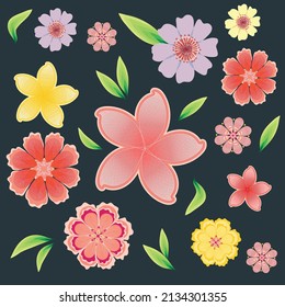 A floral pattern to make your design project looks better