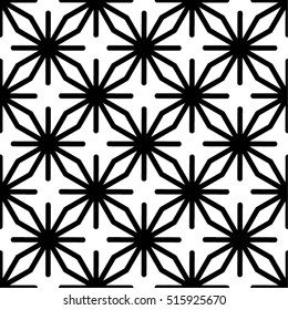 floral pattern, mesh, simple, seamless vector background.