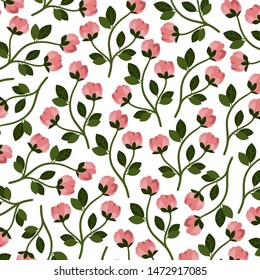 Floral pattern. Modern abstract design for,paper, cover, fabric and other users
