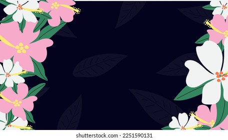 floral pattern Modern exotic design for paper, cover, fabric, interior decor and other users