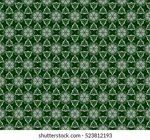 floral pattern. modern ornament. vector illustration for design wedding invitation, background, wallpaper. green color