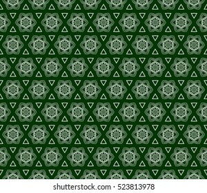 floral pattern. modern ornament. vector illustration for design wedding invitation, background, wallpaper. green color