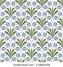 floral pattern modern style 1920