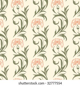 floral pattern in modern style