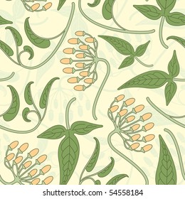 floral pattern in modern style