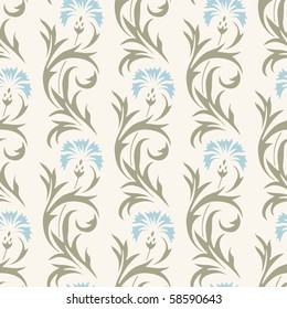 floral pattern in modern style