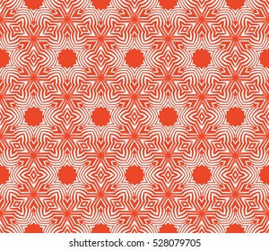 floral pattern. modern volume immitation. vector illustration for design wedding invitation, background, wallpaper. red color