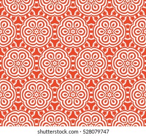 floral pattern. modern volume immitation. vector illustration for design wedding invitation, background, wallpaper. red color