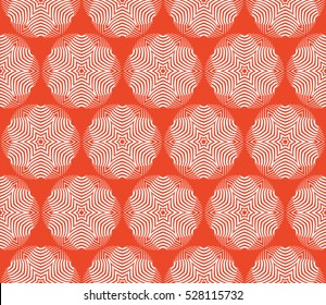 floral pattern. modern volume immitation. vector illustration for design wedding invitation, background, wallpaper. red color