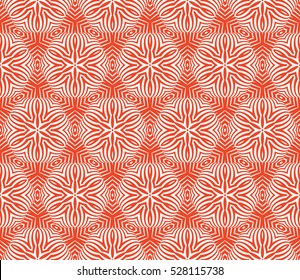 floral pattern. modern volume immitation. vector illustration for design wedding invitation, background, wallpaper. red color