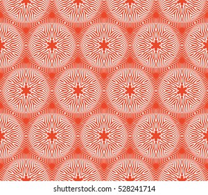 floral pattern. modern volume immitation. vector illustration for design wedding invitation, background, wallpaper. red color