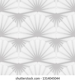 Floral pattern mosaic, lines, kaleidoscope, elegant, light, seamless vector background.