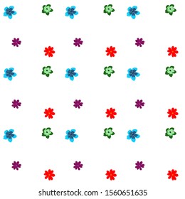 floral pattern on a white background