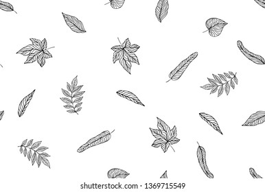 Floral pattern. Plant texture for fabric, wrapping, wallpaper and paper.