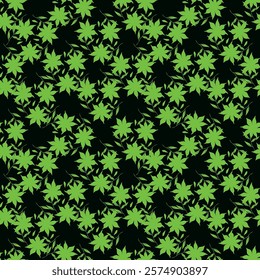 Floral pattern. Pretty flowers on white background. Printing with small colorful flowers. Ditsy print. Seamless vector texture. Spring bouquet. Stock vector.