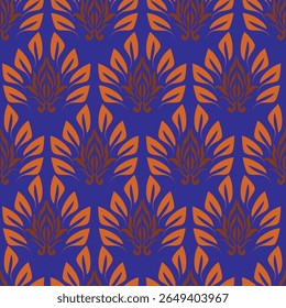 Floral pattern. Pretty flowers on gray blue background. Printing with small white flowers. Ditsy print. Seamless vector texture. Spring bouquet.