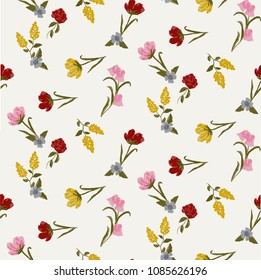 floral pattern print