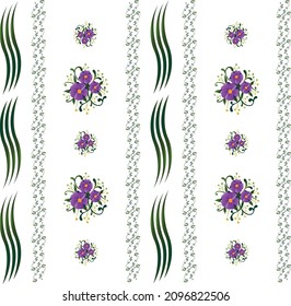 Floral pattern for printing on somewhere, where you want