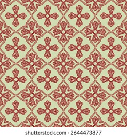 Patrón floral, flores rojas, fondo inconsútil, papel decorativo, impresión de la tela
