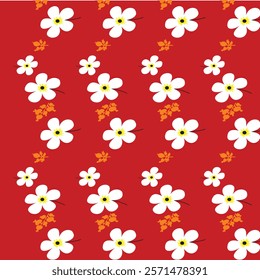  floral pattern repeat vector file boho floral print block print flower artwork