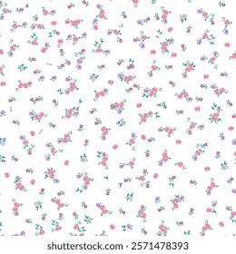  floral pattern repeat vector file boho floral print block print flower artwork