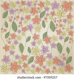  Floral pattern - Romantic feeling