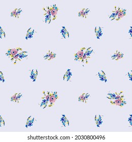 floral pattern seamles summer design