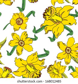 Floral pattern seamless