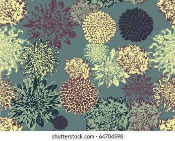 Floral pattern. Seamless