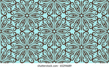 Floral pattern. Seamless background.