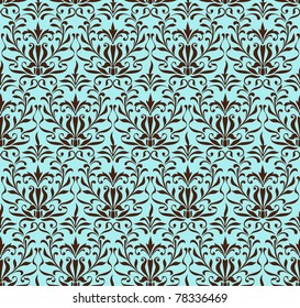 Floral pattern. Seamless background.