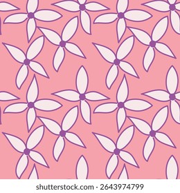 Padrão floral. Fundo perfeito com diferentes tipos de flores fabulosas, ervas, folhas no fundo escuro. Bela textura Botânica, Vetor