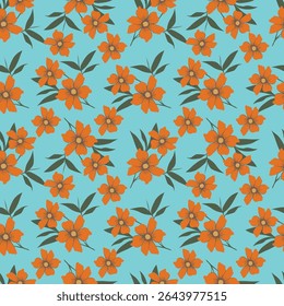 Padrão floral. Fundo perfeito com diferentes tipos de flores fabulosas, ervas, folhas no fundo escuro. Bela textura Botânica, Vetor